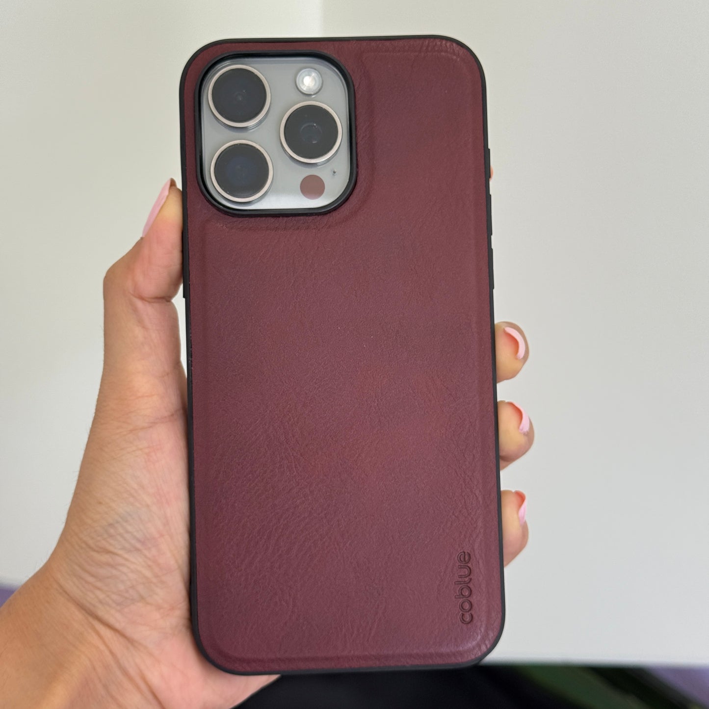 Coblue Leather Case for iPhone 13 mini