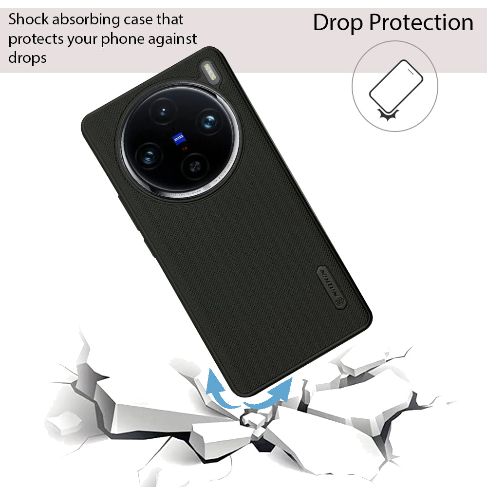 NIUKIN Super Frosted Dotted Case for Vivo X100