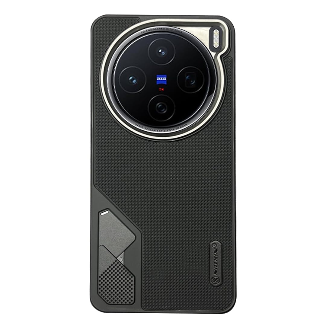 NIUKIN Fancy Super Frosted Dotted Case with Camera Ring for Vivo X200