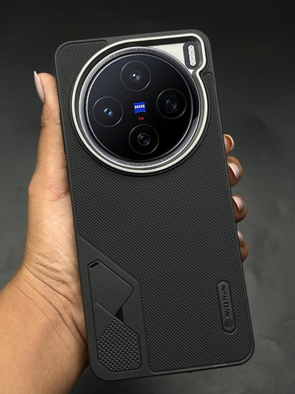 NIUKIN Fancy Super Frosted Dotted Case with Camera Ring for Vivo X200