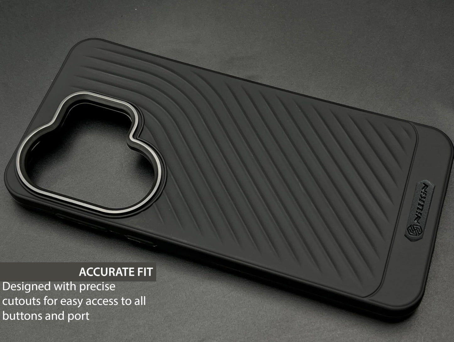 Ripple Wave Case with Camera Ring for Vivo X200 FE