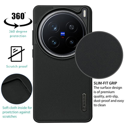 NIUKIN Super Frosted Dotted Case for Vivo X200 Pro