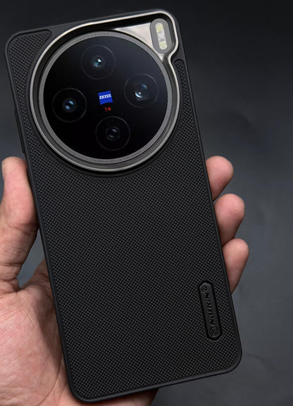 NIUKIN Super Frosted Dotted Case with Camera Ring for Vivo X200T