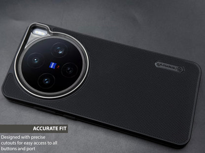 NIUKIN Super Frosted Dotted Case with Camera Ring for Vivo X200T