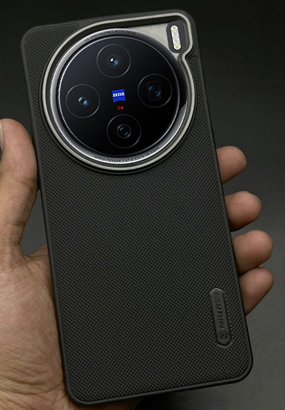 NIUKIN Super Frosted Dotted Case with Camera Ring for Vivo X200