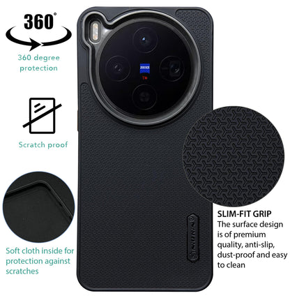 Niukin Grip Guard Back Case with Camera Ring for Vivo X300