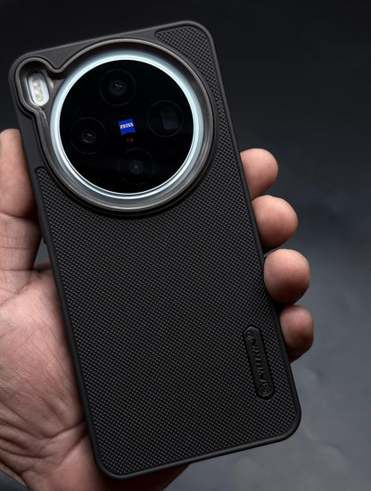 NIUKIN Super Frosted Dotted Case with Camera Ring for Vivo X300