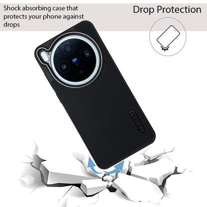 NIUKIN Super Frosted Dotted Case with Camera Ring for Vivo X300