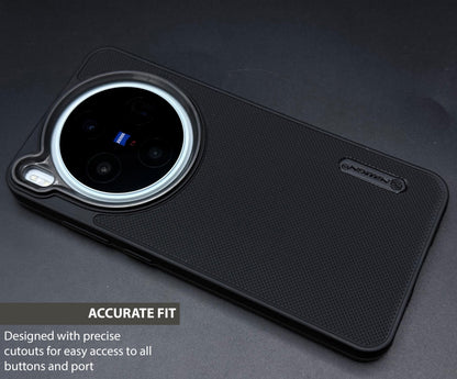 NIUKIN Super Frosted Dotted Case with Camera Ring for Vivo X300