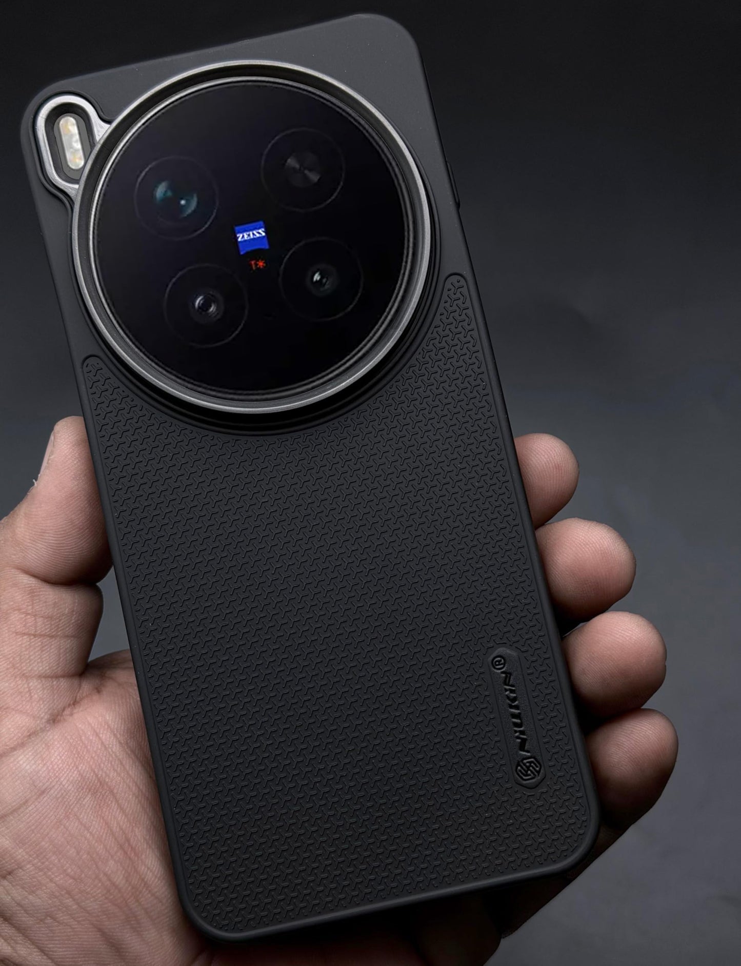 Niukin Grip Guard Back Case with Camera Ring for Vivo X300 Pro