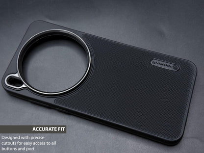 NIUKIN Super Frosted Dotted Case with Camera Ring for Vivo X300 Pro