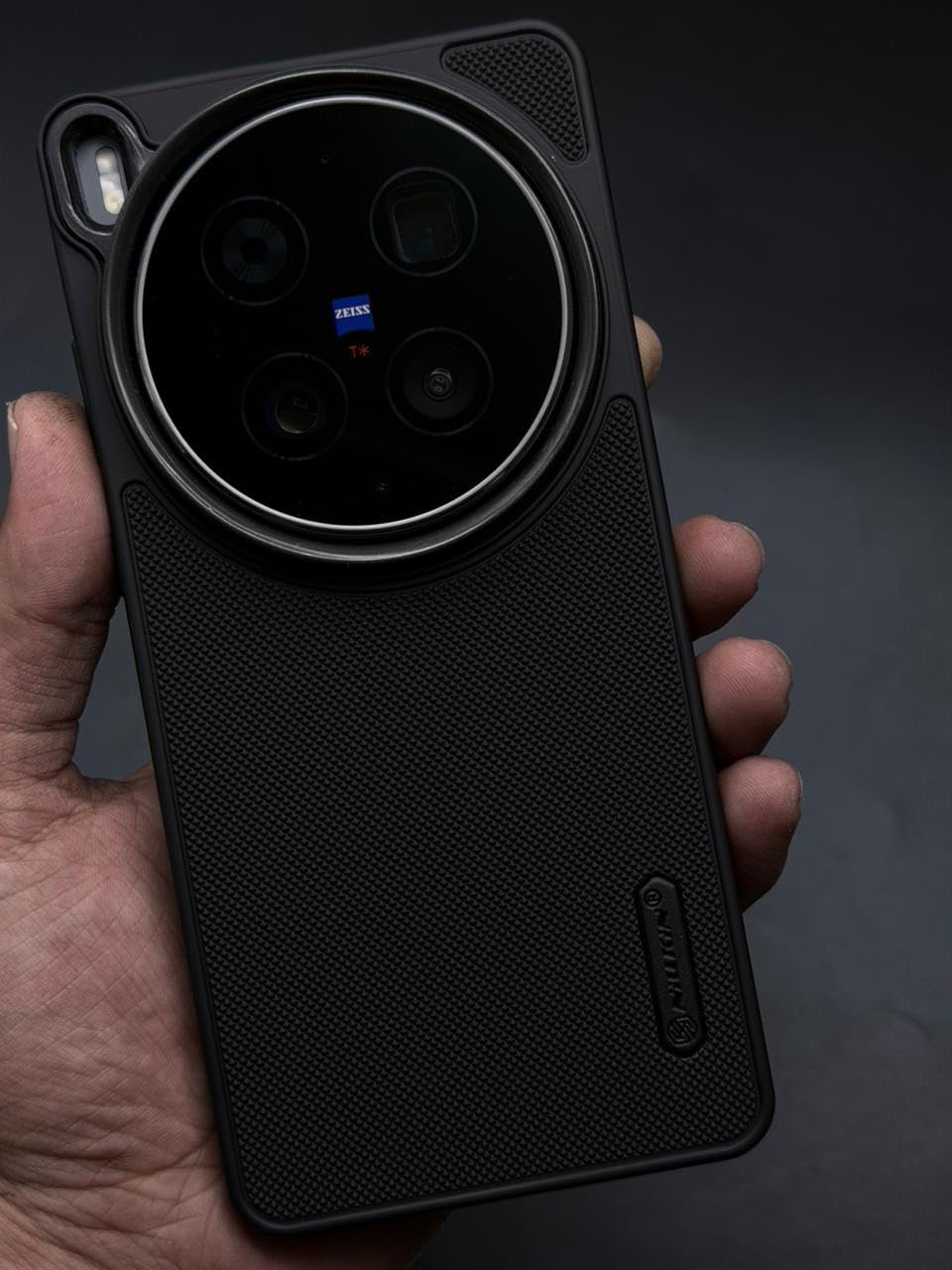 NIUKIN Super Frosted Dotted Case with Camera Ring for Vivo X300 Ultra