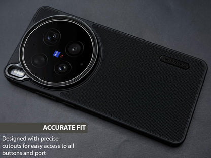 NIUKIN Super Frosted Dotted Case with Camera Ring for Vivo X300 Ultra