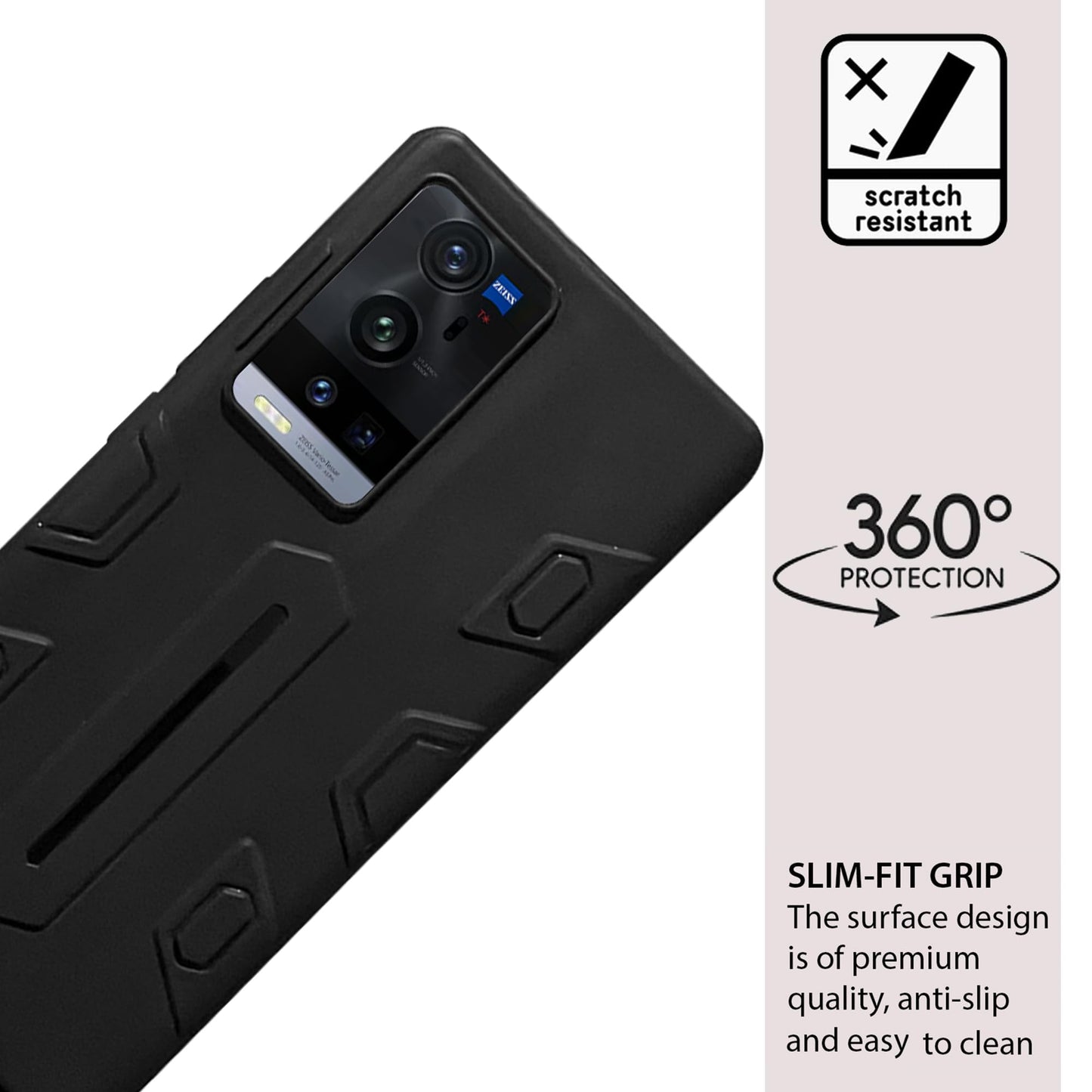 NIUKIN Armor Case for Vivo X70 Pro