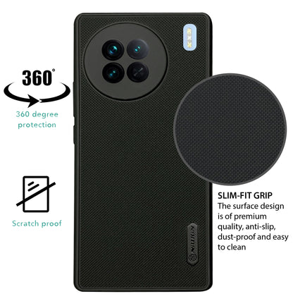 NIUKIN Super Frosted Dotted Case for Vivo X90