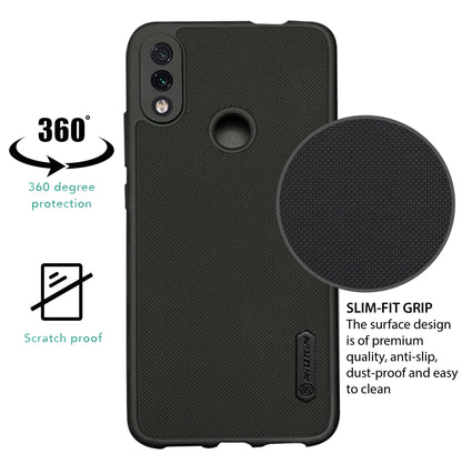 NIUKIN Super Frosted Dotted Case for Xiaomi Note 7 Pro