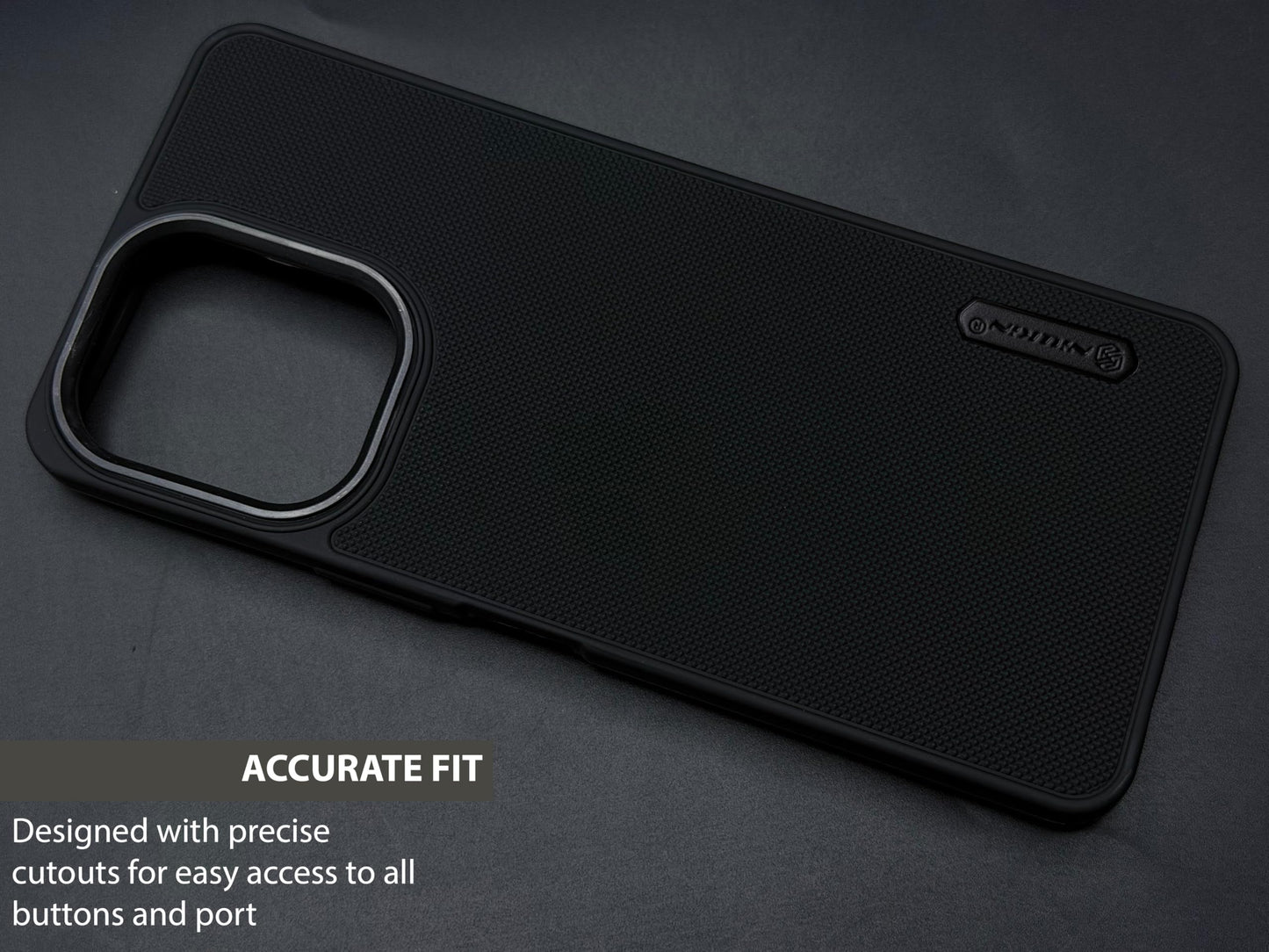 NIUKIN Super Frosted Dotted Case with Camera Ring for Vivo Y05(2026)