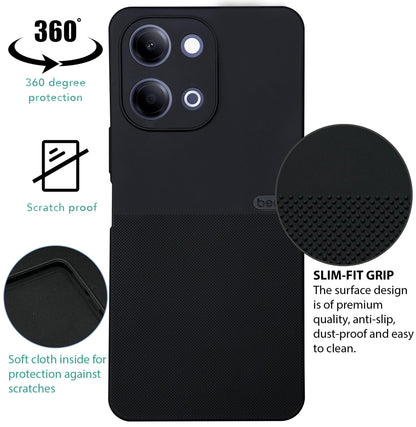 BEOTS Rugged back case with Camera Ring for Vivo Y05(2026)