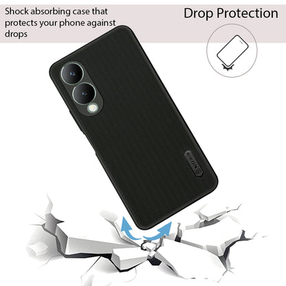 NIUKIN Super Frosted Dotted Case for Vivo Y17s