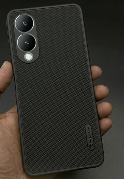 NIUKIN Super Frosted Dotted Case for Vivo Y17s