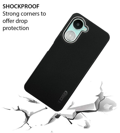 NIUKIN Super Frosted Dotted Case with Camera Ring for Vivo Y18