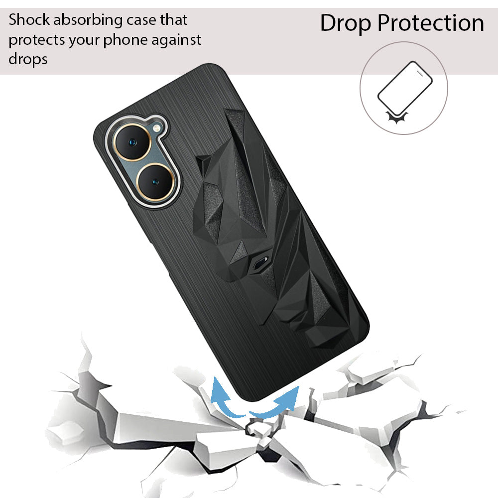 Bt Superhero Case with Camera Ring for Vivo Y18E