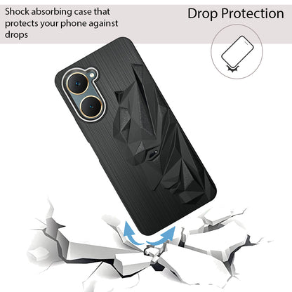 Bt Superhero Case with Camera Ring for Vivo Y18E