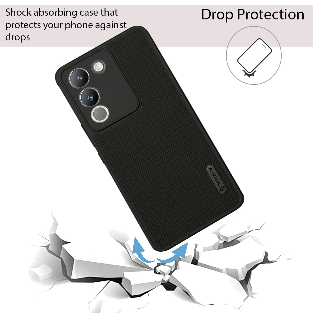 NIUKIN Super Frosted Dotted Case for Vivo Y200 5G