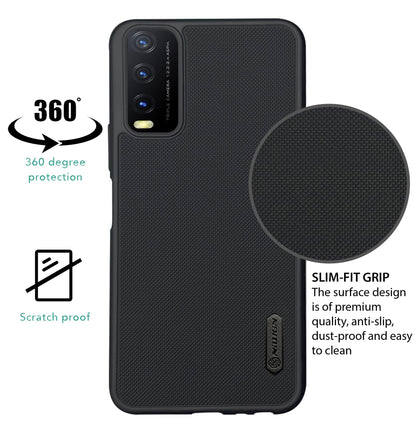 NIUKIN Super Frosted Dotted Case for Vivo Y20
