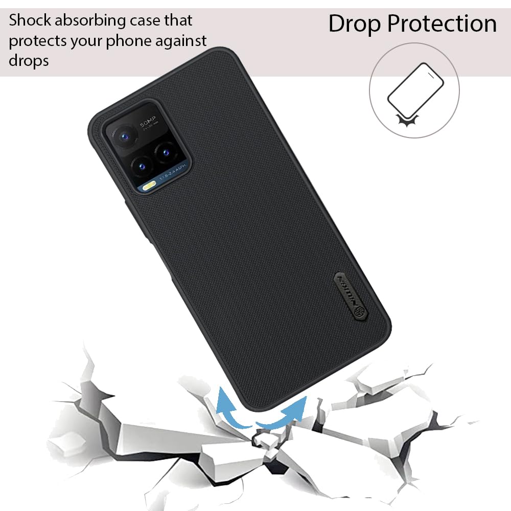 NIUKIN Super Frosted Dotted Case for Vivo Y21 5G