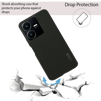 NIUKIN Super Frosted Dotted Case for Vivo Y22