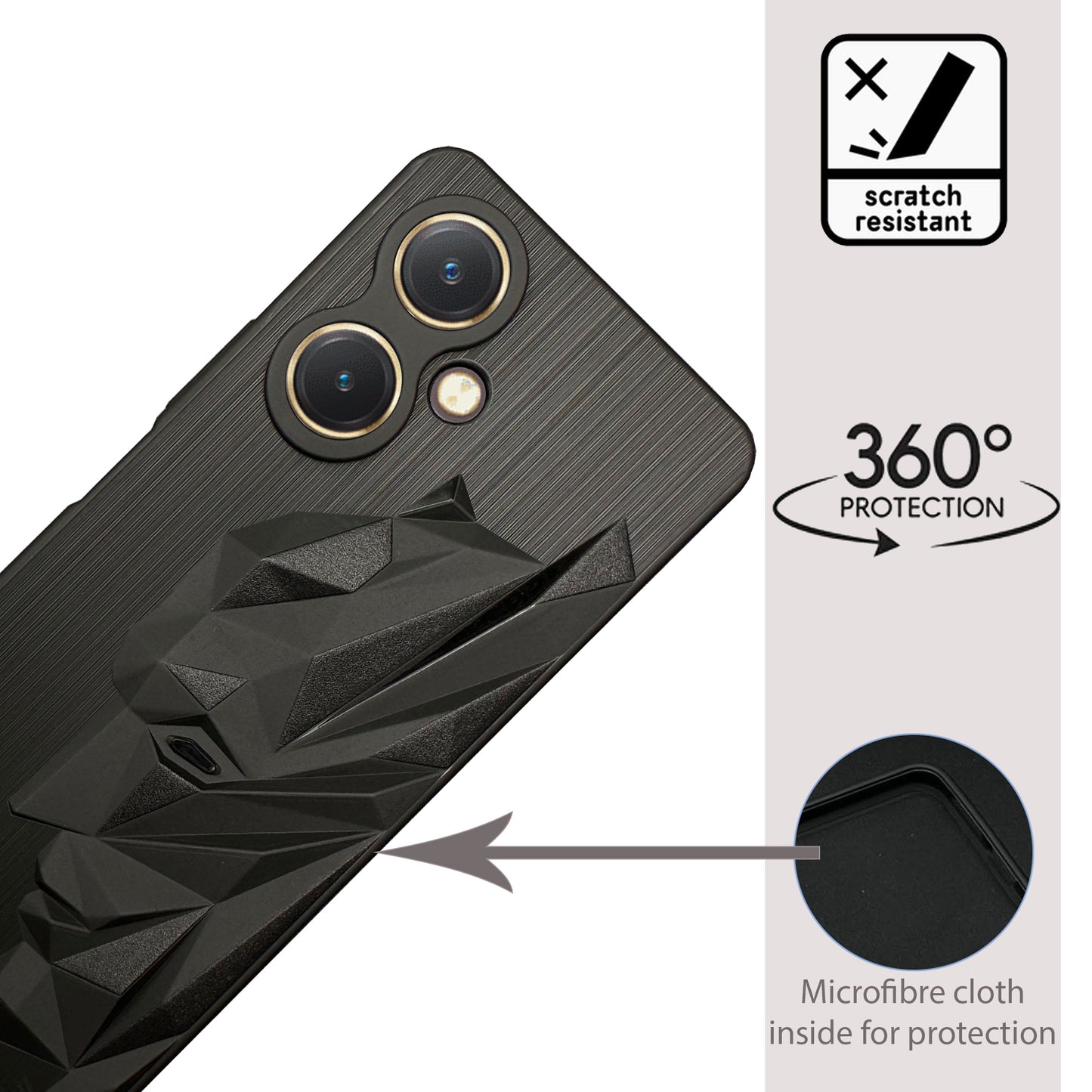 Bt Superhero Case for  Vivo Y27(5G)