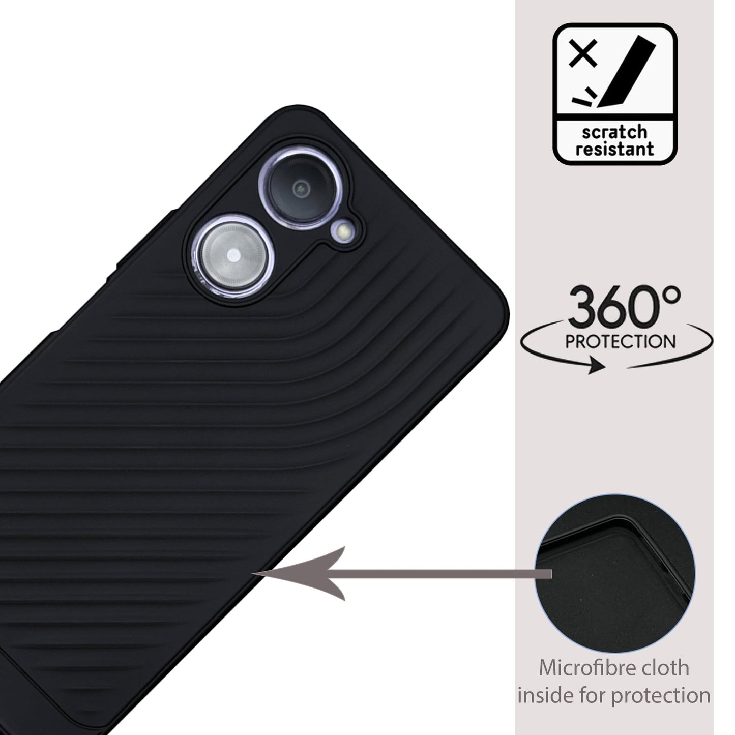 Ripple Wave Case for Vivo Y28s