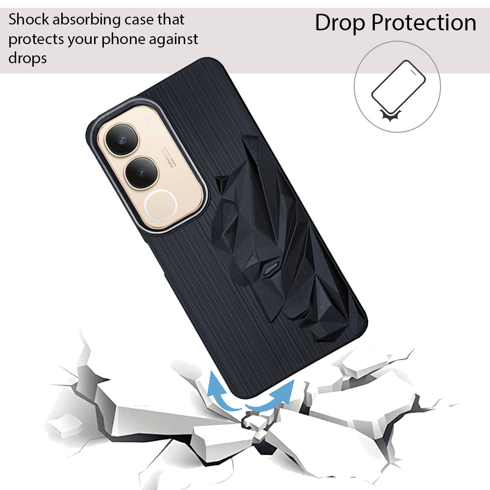 Bt Superhero Case with Camera Ring for Vivo Y29(5G)