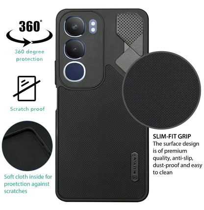 NIUKIN Fancy Super Frosted Dotted Case for Vivo Y29 5G