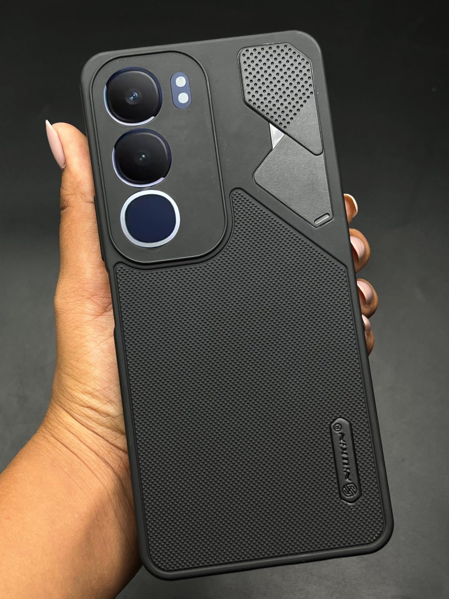 NIUKIN Fancy Super Frosted Dotted Case for Vivo Y29 5G