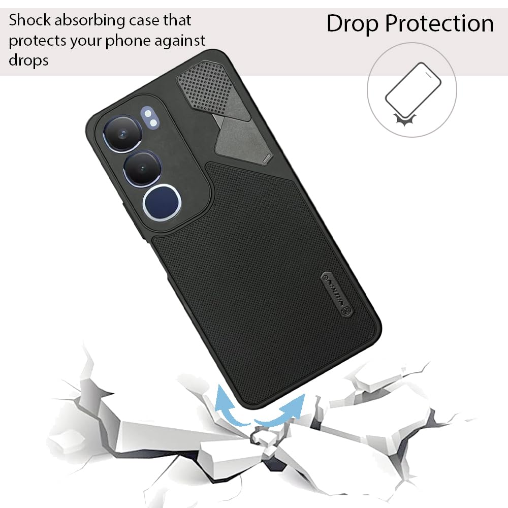 NIUKIN Fancy Super Frosted Dotted Case for Vivo Y29 5G