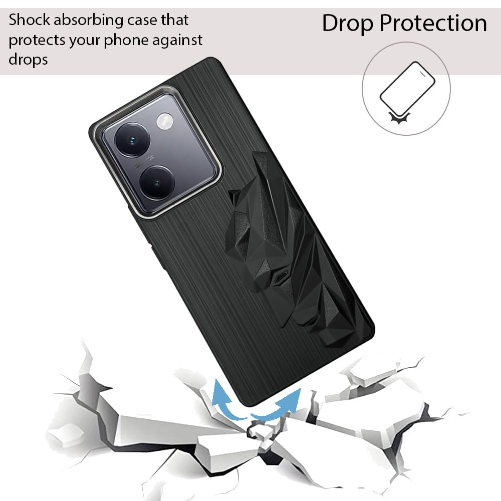 Bt Superhero Case with Camera Ring for Vivo Y300 Plus