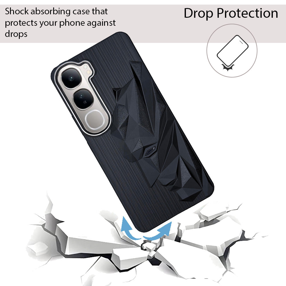 Bt Superhero Case with Camera Ring for Vivo Y300(5G)