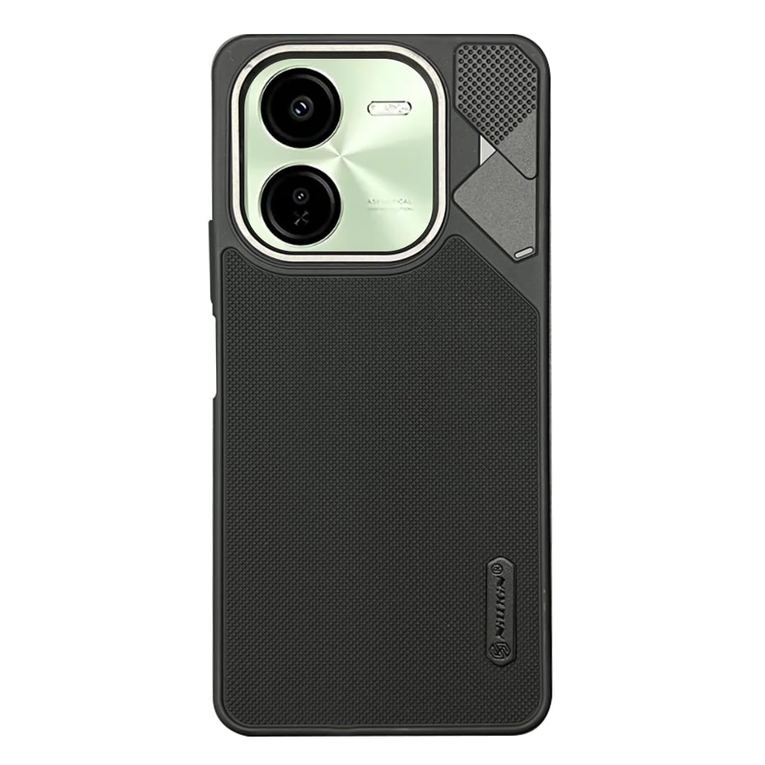 NIUKIN Fancy Super Frosted Dotted Case with Camera Ring for Vivo Y37 Pro