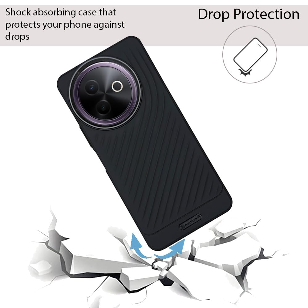 Ripple Wave Case with Camera Ring for Vivo Y39