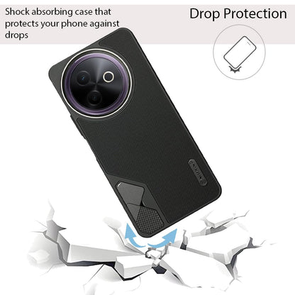 NIUKIN Fancy Super Frosted Dotted Case with Camera Ring for Vivo Y39