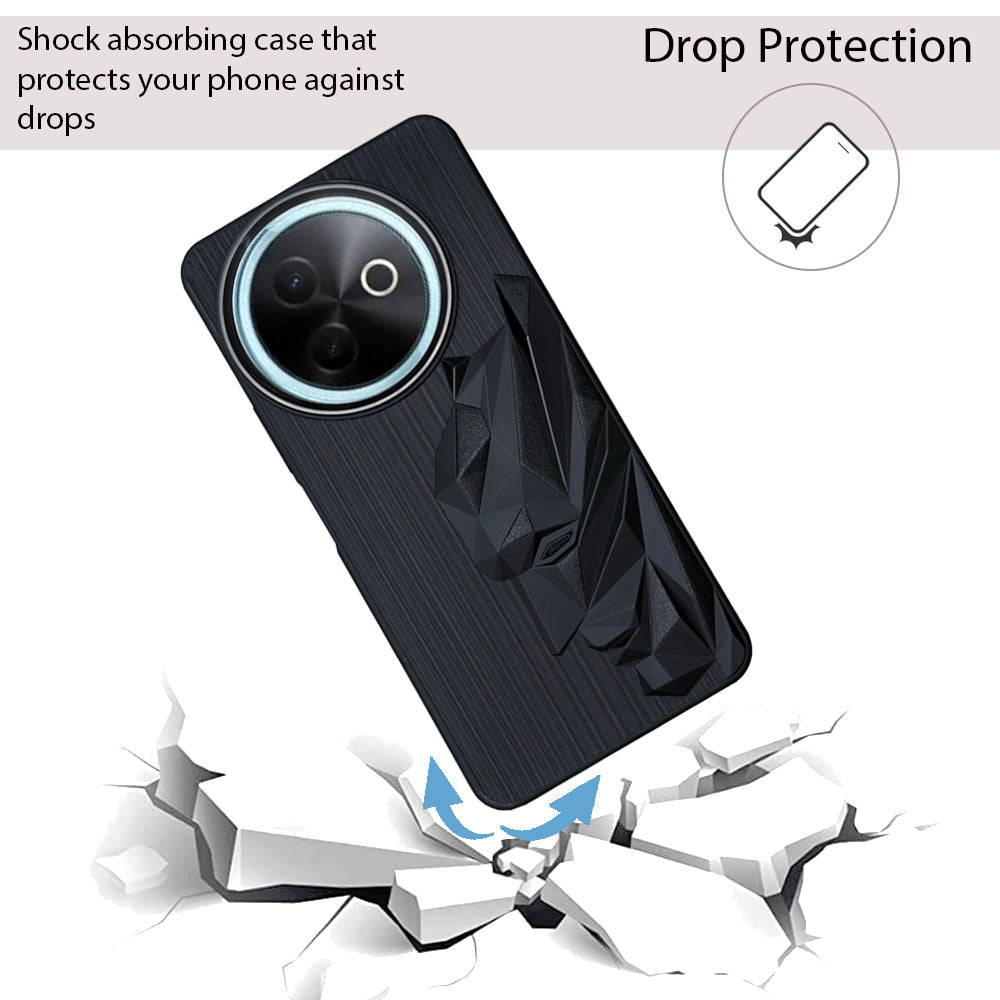 Bt Superhero Case with Camera Ring for Vivo Y39(5G)