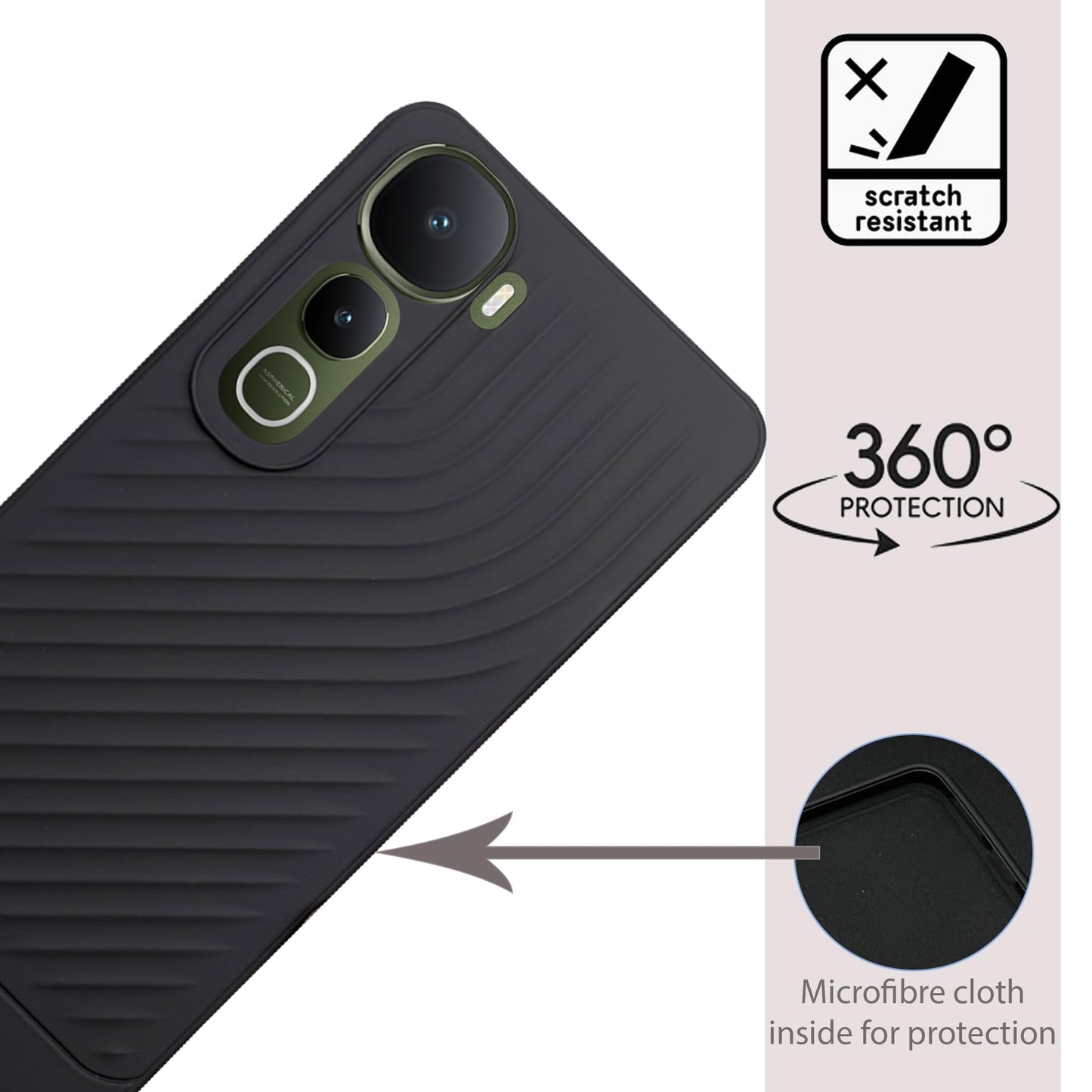 Ripple Wave Case for Vivo Y400