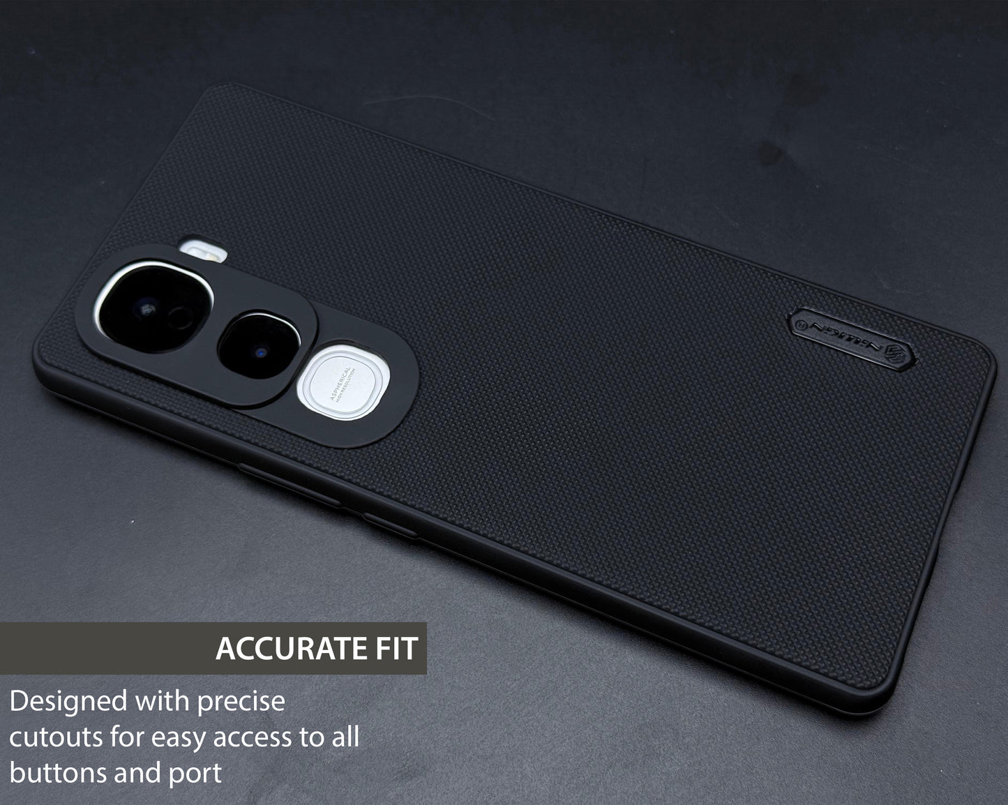 NIUKIN Super Frosted Dotted Case for Vivo Y400 Pro(5G)