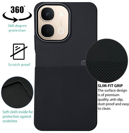 BEOTS Rugged back case with Camera Ring for Vivo Y51 Pro