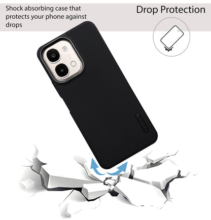 NIUKIN Super Frosted Dotted Case with Camera Ring for Vivo Y51 Pro