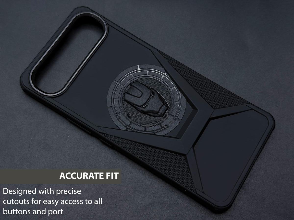 IR Superhero Armor Case with Camera Ring for iQOO Z11