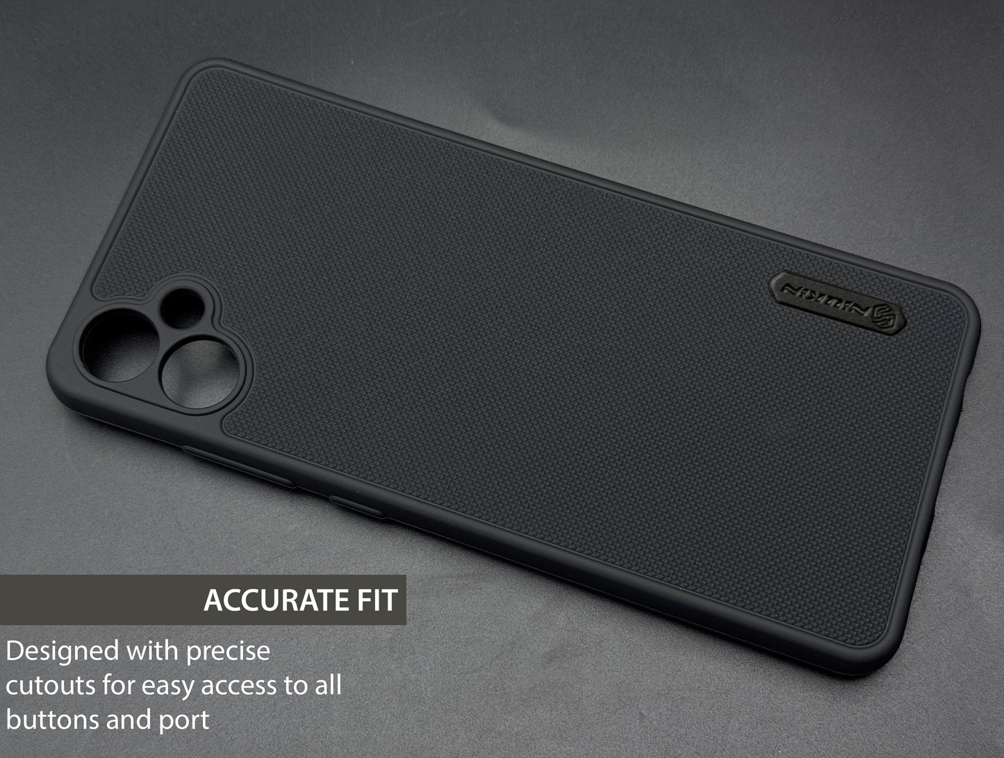 NIUKIN Super Frosted Dotted Case for Samsung A05