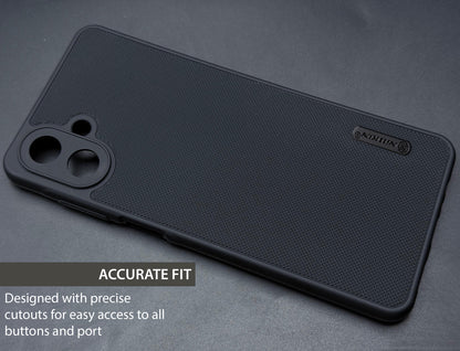 NIUKIN Super Frosted Dotted Case for Samsung A07 4G